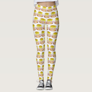 Eggs Benedict Diner Breakfast Food Egg Foodie Leggings