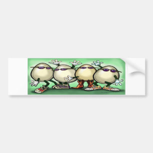 Eggs Bumper Sticker