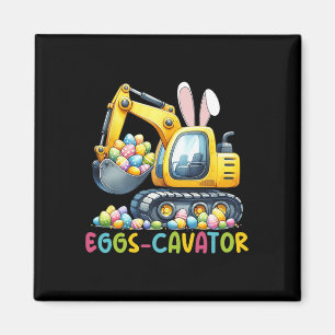 Eggs-cavator Easter Bunny Excavator Toddler Boys E Magnet