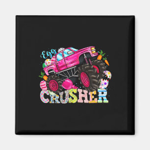 Eggs Crusher Easter Day Monster Truck Kids Spring Magnet