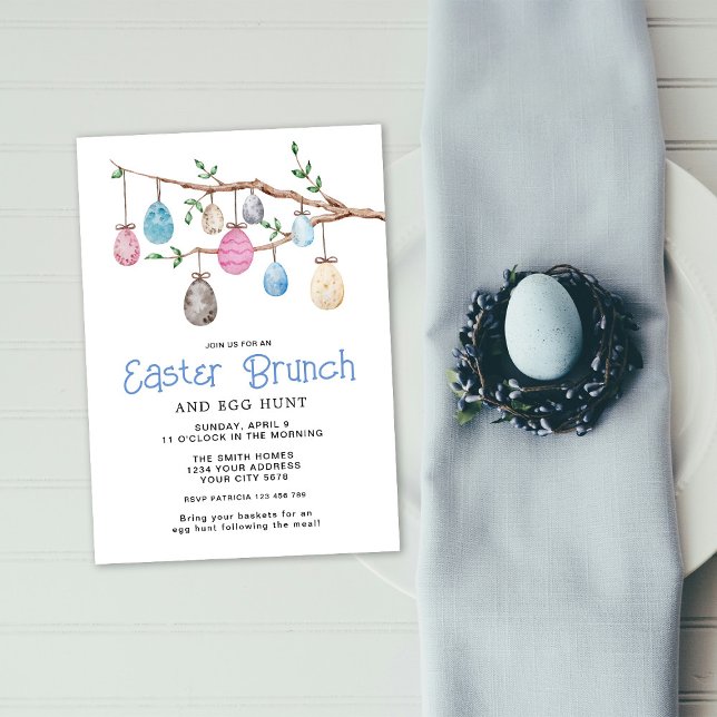 Eggs Easter Brunch Invitation (Creator Uploaded)