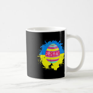 Eggs Easter Ukraine Flag Coffee Mug