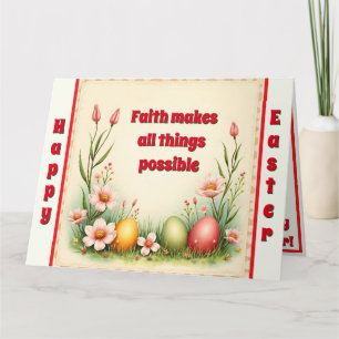 Eggs Easter Vintage Popular Collection Card