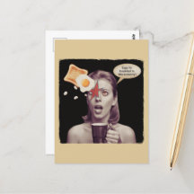 Eggs For Breakfast In this economy Surreal Woman