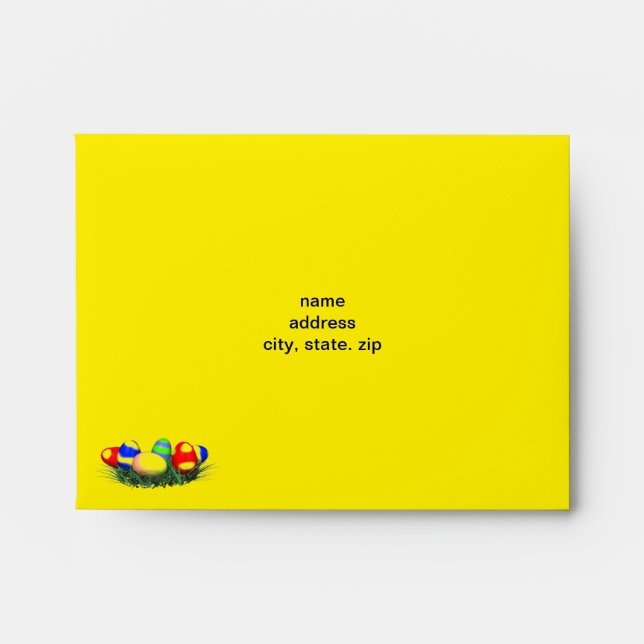 Eggs in the Grass - Envelope (Front)