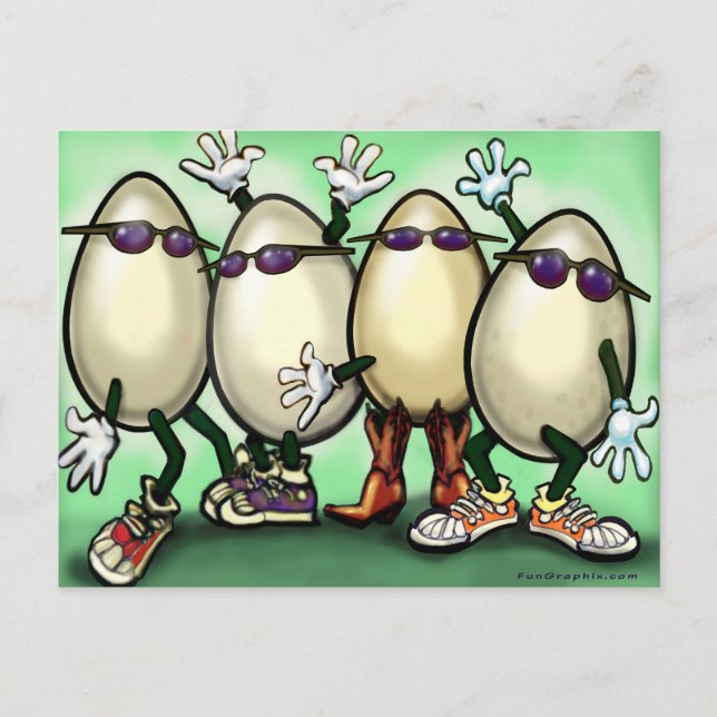 Eggs Postcard (Front)