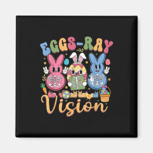 Eggs Ray Vision Happy Easter Day Xray Technician R Magnet