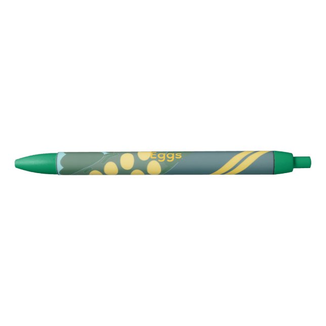 Eggs Travelling Blue Ink Pen (Front)