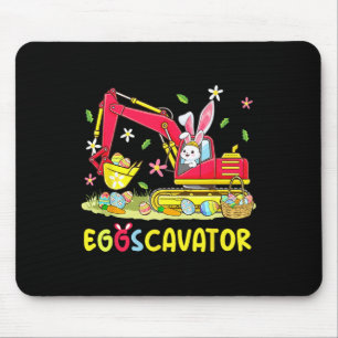 Eggscavator Easter Egg Hunt Construction Trucks To Mouse Mat