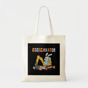 Eggscavator Easter Egg Hunt Construction Trucks To Tote Bag