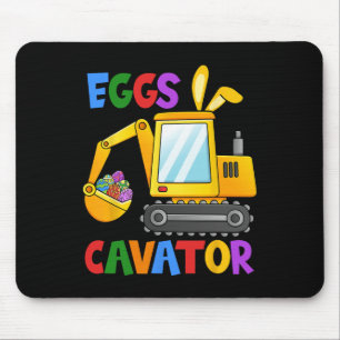 Eggscavator Egg Hunting Kids Toddler Boys Excavato Mouse Mat