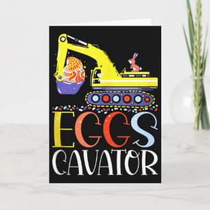 Eggscavator Happy Easter Funny Excavator Hunting E Card