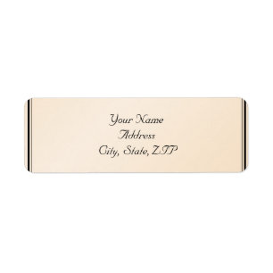 Eggshell Elegance Return Address