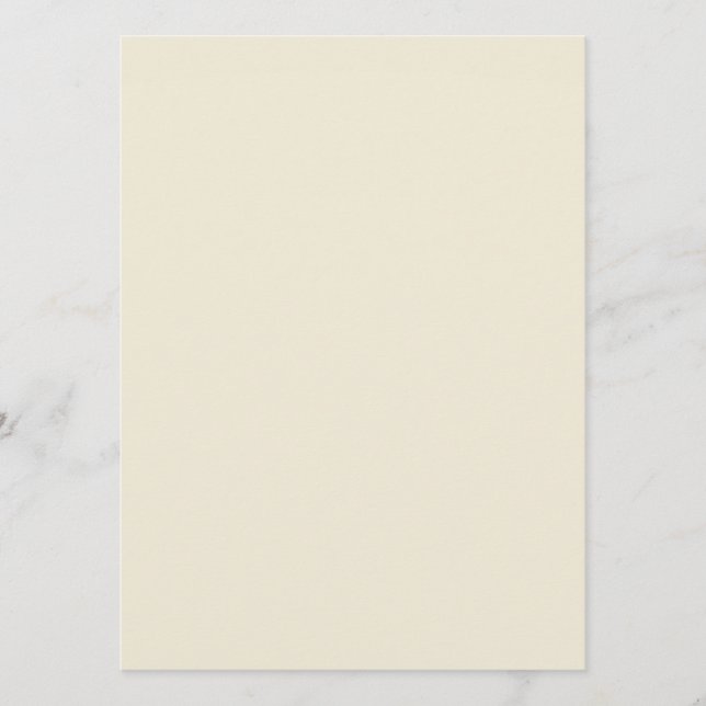 Eggshell Solid Colour Menu (Front)