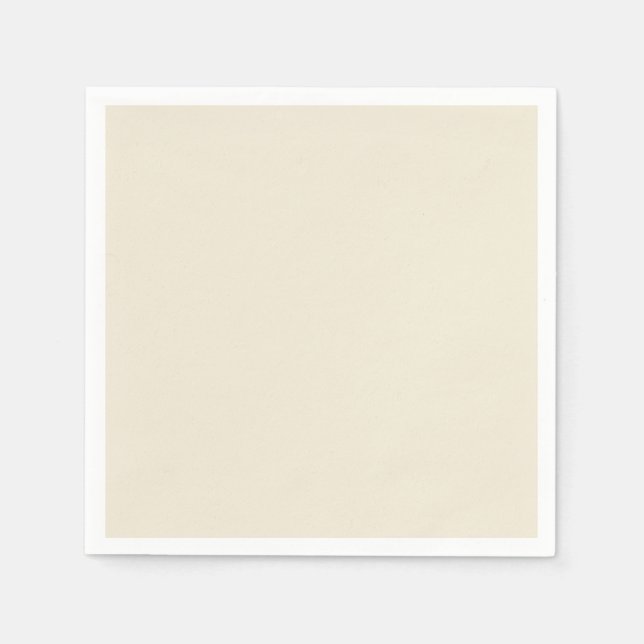 Eggshell Solid Colour Napkin (Front)