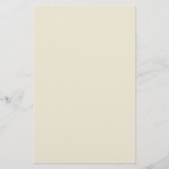 Eggshell Solid Colour Stationery (Front)