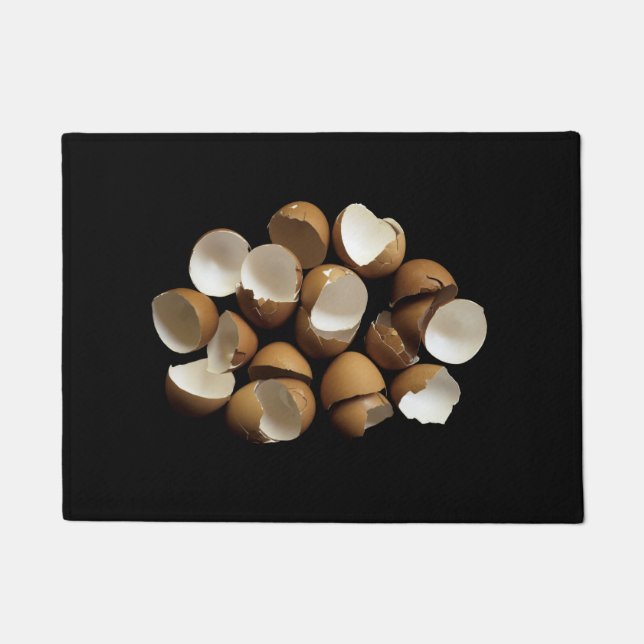 Eggshells Doormat (Front)