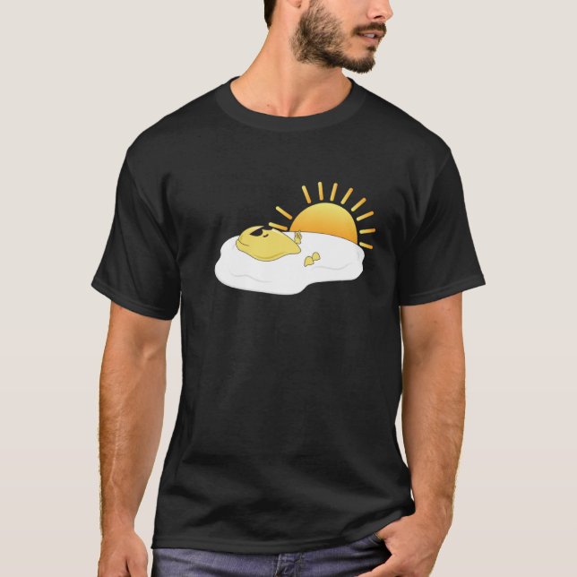 Eggspensive Eggs u201CKeep On The Sunny Sideu201D  T-Shirt (Front)