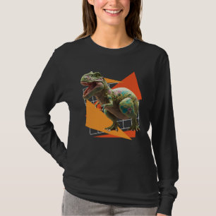 Eggspert Easter Eggs Hunt Dinosaur Easter Bunnies T-Shirt