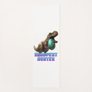 Eggspert Easter Eggs Hunt Dinosaur Easter Bunnies Yoga Mat