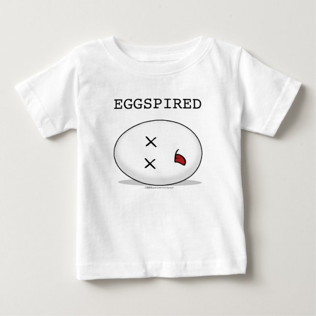 Eggspired-(Expired) Dead Egg Baby T-Shirt (Front)