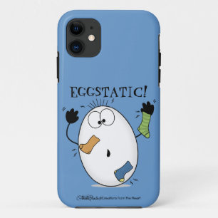 Eggstatic-Ecstatic Egg iPhone 11 Case