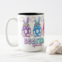 Eggstra Special Easter Bunny Eggs Colourful Kids G