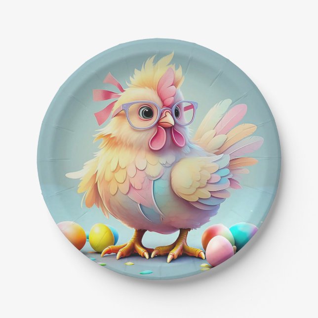 " EGGSTRAORDINARY DELIGHT " PAPER PLATE (Front)