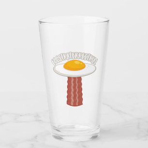 Eggstraterrestrial With Text Glass