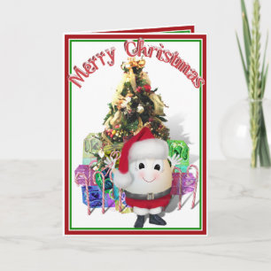 Eggstrordinary Christmas Holiday Card