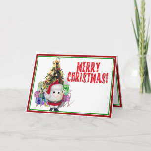 Eggstrordinary Christmas Holiday Card