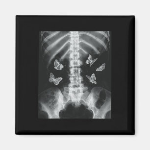 Egirl Skeleton Xray Butterfly Harajuku y2k Dark Ed Magnet