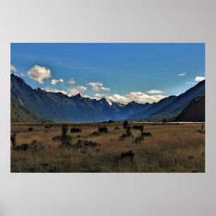 Eglinton Valley Dawn Poster