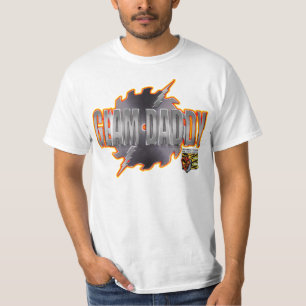 EGM Sawblade Glam Daddy T-Shirt (White)