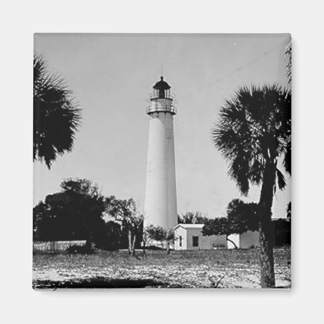 Egmont Key Lighthouse Magnet (Front)