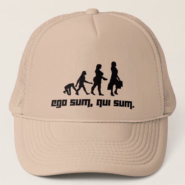 Ego sum, qui sum. 2 trucker hat (Front)