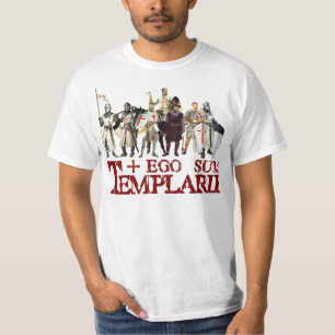 Ego Sum Templarii - shirt - red