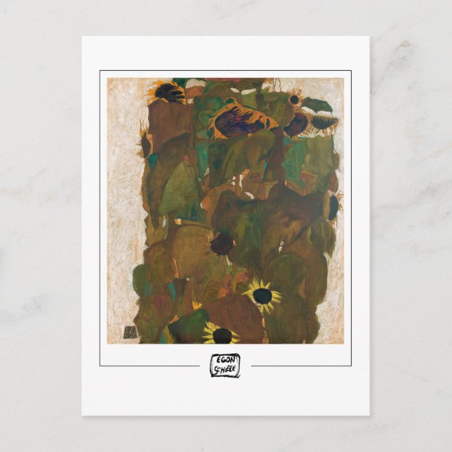Egon Schiele #115 - Fine Art Postcard (Front)
