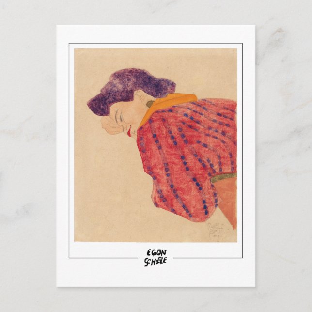 Egon Schiele #119 - Fine Art Postcard (Front)