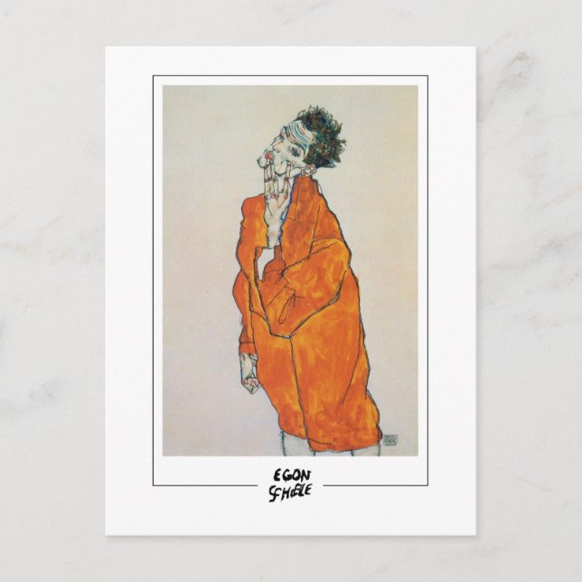 Egon Schiele #424-2 - Fine Art Postcard (Front)