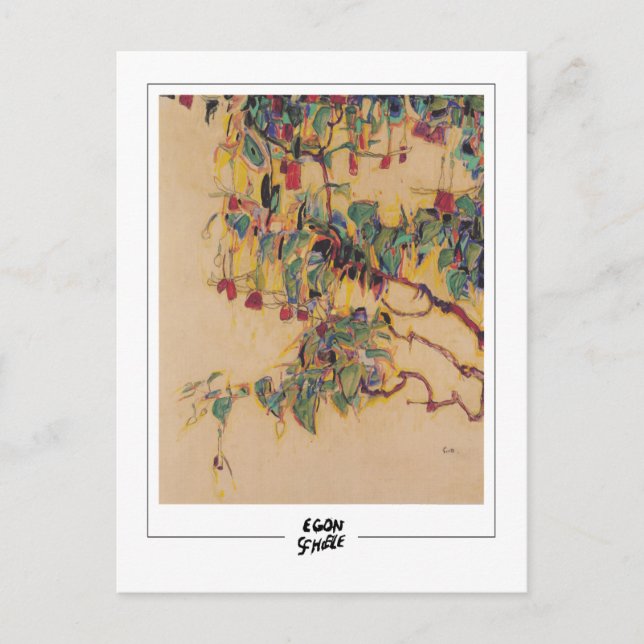 Egon Schiele #522-2 - Fine Art Postcard (Front)