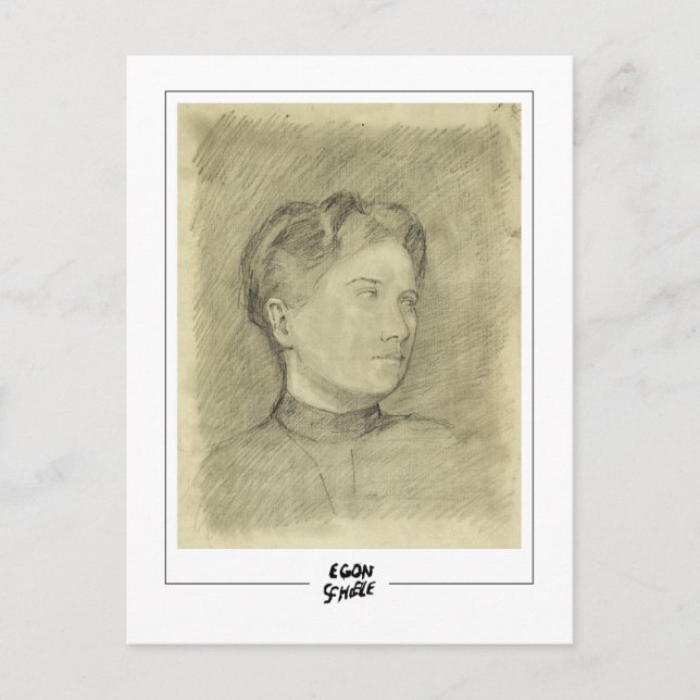 Egon Schiele #643-2 - Fine Art Postcard (Front)