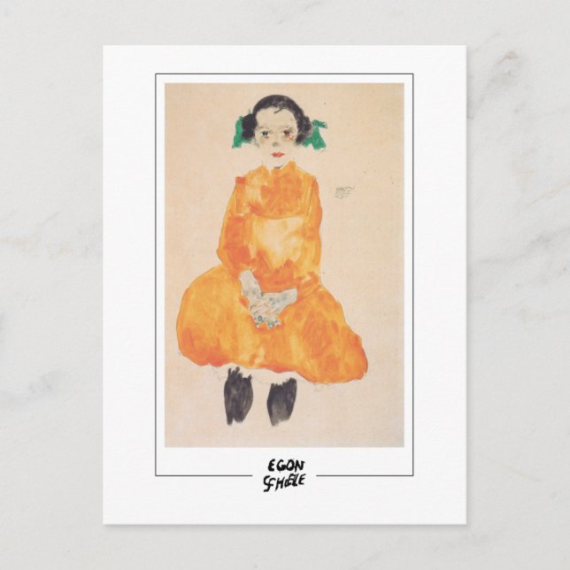 Egon Schiele #78-2 - Fine Art Postcard (Front)