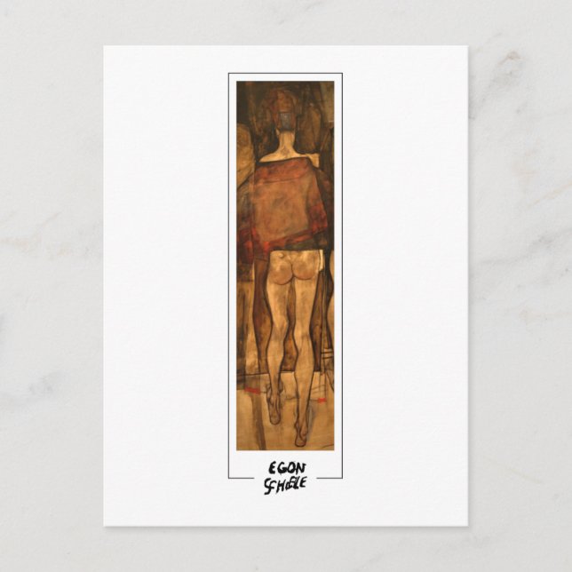 Egon Schiele #89-2 - Fine Art Postcard (Front)