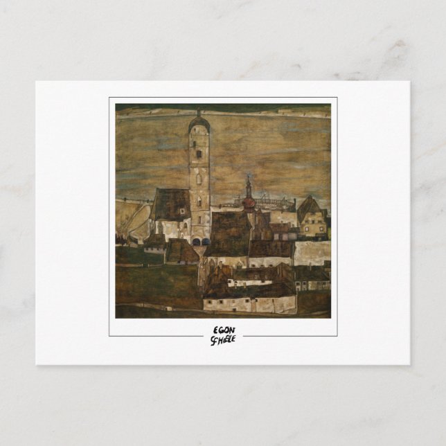 Egon Schiele #9 - Fine Art Postcard (Front)