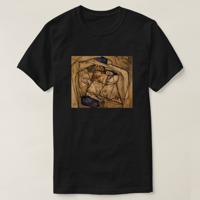 Egon Schiele conversion enhanced with hd artificia T-Shirt (Design Front)