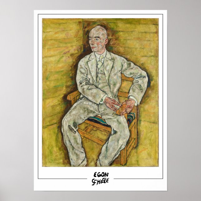 Egon Schiele Fine Art #456-2 Poster (Front)