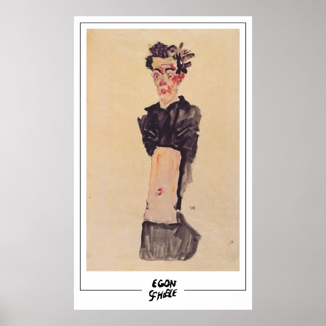 Egon Schiele Fine Art #489-2 Poster (Front)