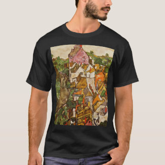 Egon Schiele Landscape At Krumau T-Shirt