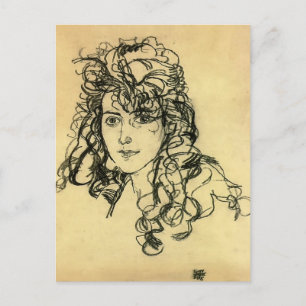 Egon Schiele- Madame Sohn Postcard